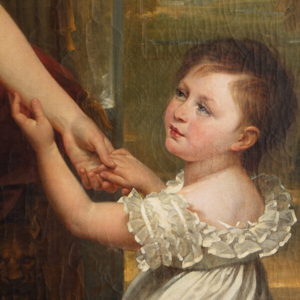 Portrait de la comtesse de Lasalle et de sa fille