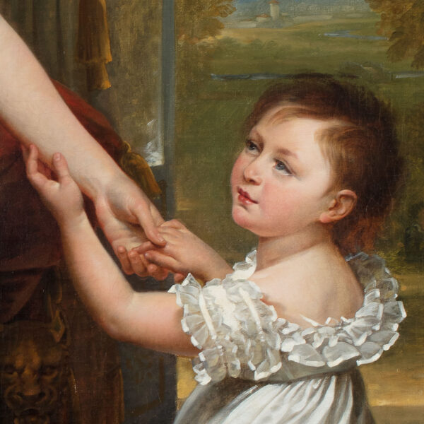 Portrait de la comtesse de Lasalle et de sa fille