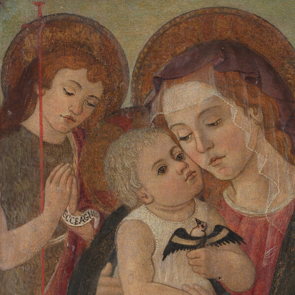 Vierge à l’Enfant entre saint Jean-Baptiste et saint François