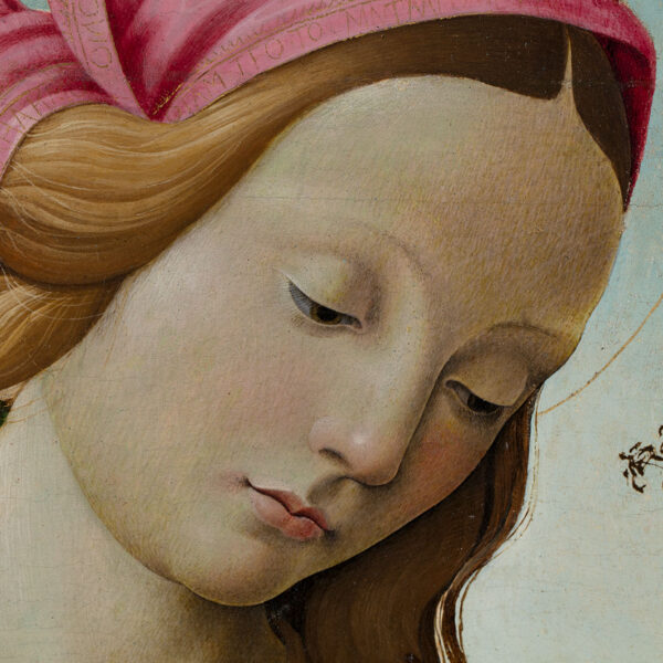 Vierge à l’enfant avec St Jean Baptiste et deux anges