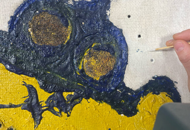 Intervention de restauration / ©Arcanes