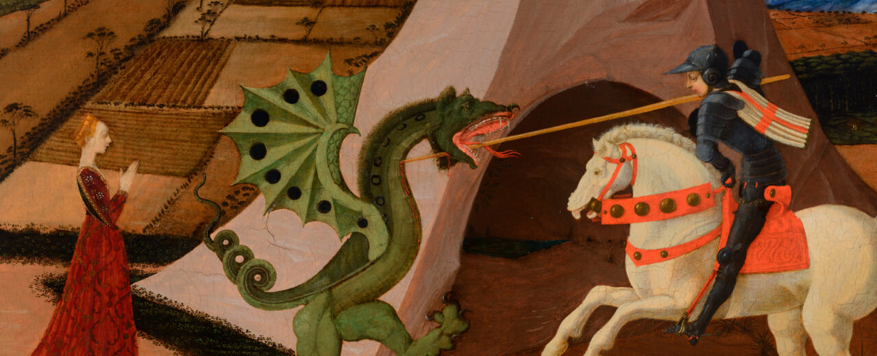 Saint Georges terrassant le dragon