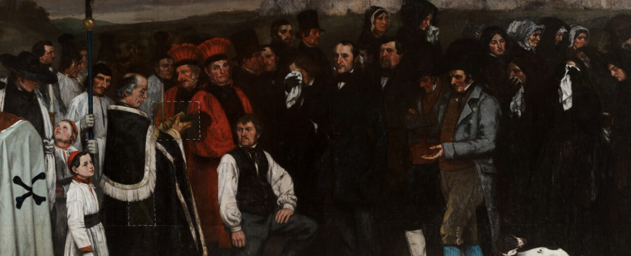 Un enterrement à Ornans