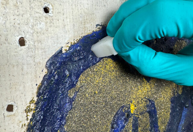 Intervention de restauration / ©Arcanes