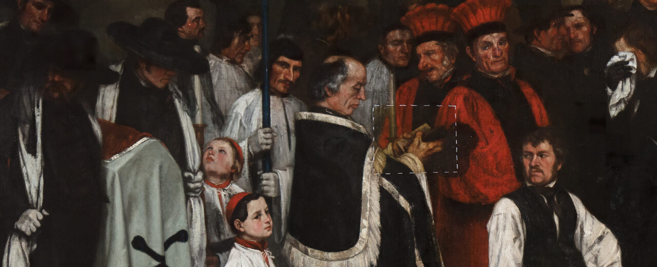 Un enterrement à Ornans