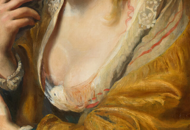 Détail après nettoyage  / ©Arcanes